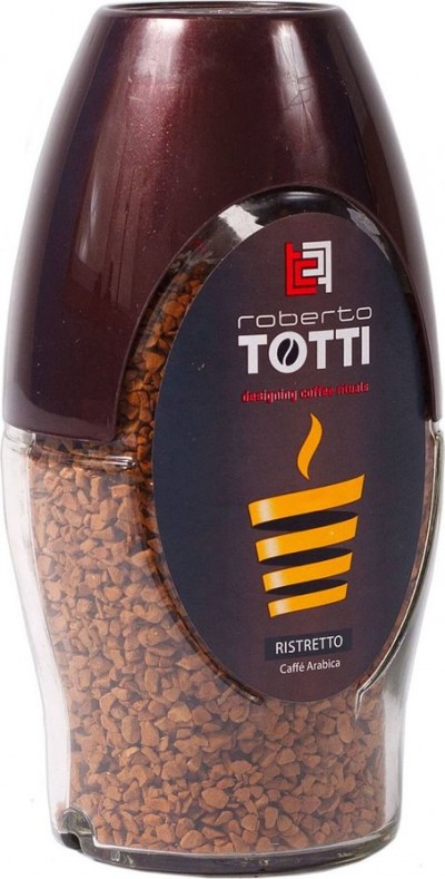 Кофе Роберто Тотти растворимый сублимированный 100г.с/б