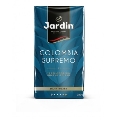 Кофе Жардин Colombia Supremo молотый 250г