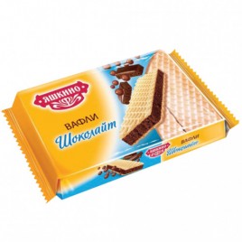 Вафли Вафельный сэндвич 180г Яшкино