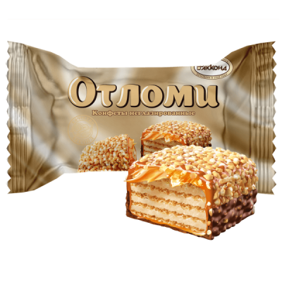 Конфеты Отломи оригинальные неглазиров.1кг/Акконд/