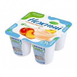 БЗМЖ Пр.йогуртный Кампина Нежный с сок.персика 1,2% 100гр.