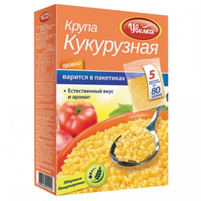 Увелка Крупа Кукурузная вар./пакет 5*80г