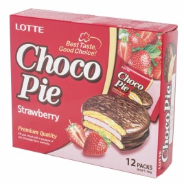 Печенье Чокопай Клубника 336г