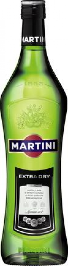 Вермут Мартини Экстра Драй сухой 18% 0,5л