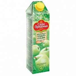 Сок Сады Придонья Яблоко прямого отжима 1л