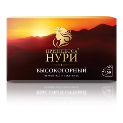 Чай Принцесса Нури черный высокогорный 50пак.