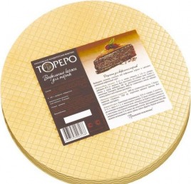 Вафельные коржи для торта 120гр. (светлый) Тореро