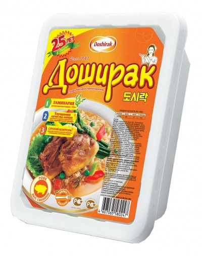 Лапша вкус свинины Доширак 90г