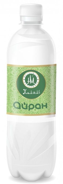 БЗМЖ Айран 1% 0,5л. пэт Халалмилк