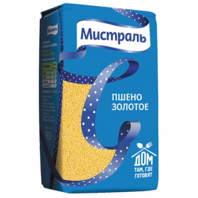 Мистраль Пшено шлифованое 900г