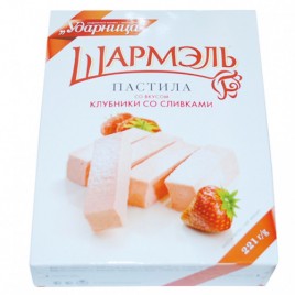 Пастила клубника со сливками Шармэль 221г