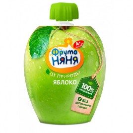 Пюре ФрутоНяня из яблок 90гр.м/уп.