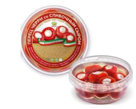 Перец Черри со сливочным сыром "AMYGA" 250гр