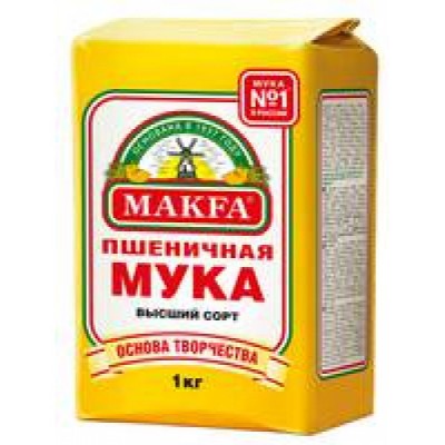 Макфа Мука Пшеничная в/с 1кг