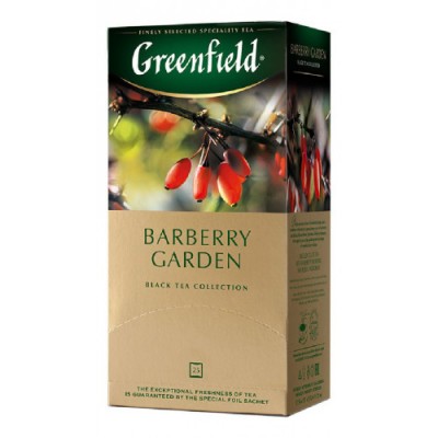 Чай Гринфилд черный Барбери гарден 25пaк. 37.5г