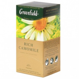 Чай Гринфилд черный Рич камомайл 25пак.