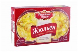 Жульен из курицы с грибами 125г*2шт Российская корона