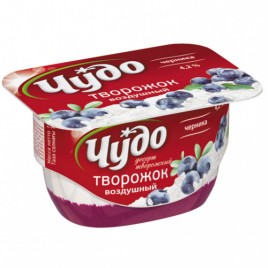 БЗМЖ Десерт творож. черника Чудо 4,2% 100г