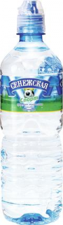 Вода Сенежская б/г спорт 0,5л пэт
