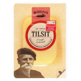 БЗМЖ Сыр Тильзитер Schonfeld 45% нарезка 125г