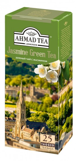 Чай Ахмад зеленый жасмин 25 пак