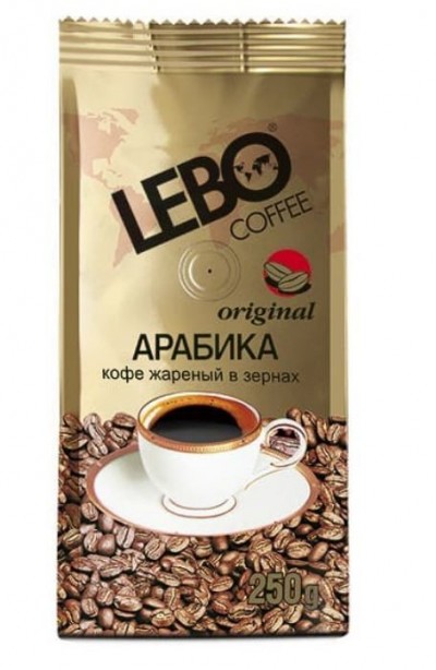 Кофе Лебо 250г Зерно Оригинал