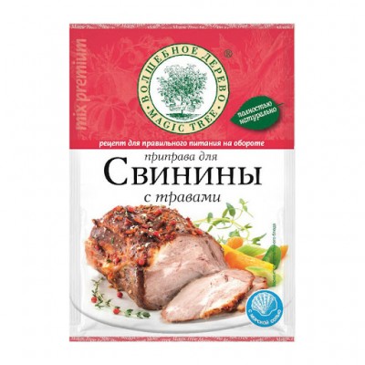 Приправа для свинины с морской солью 30г.Волшебное дерево