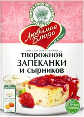 Смесь для приготовления творожной запеканки и сырников 130г Волшебное Дерево