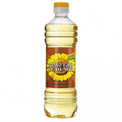 Масло подс. Золотая семечка нераф. 0,5л.