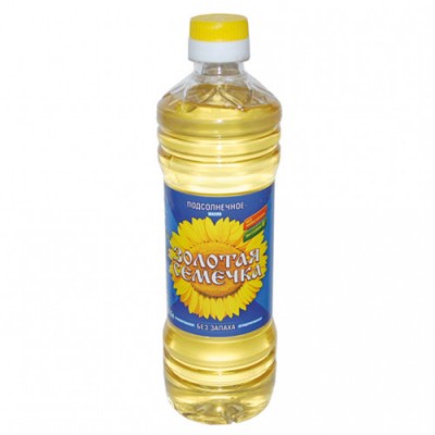 Масло подс. Золотая семечка раф. 0,5л.