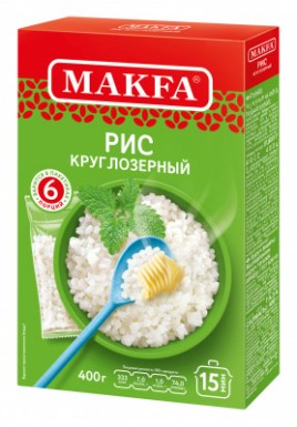 Макфа Рис круглозерный вар./пакеты 5*80г