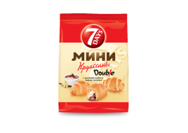 Мини-круассаны "7Days" какао-ваниль 105гр
