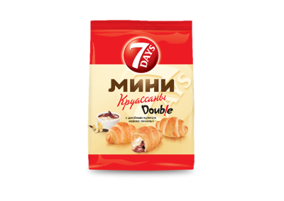Мини-круассаны "7Days" какао-ваниль 105гр