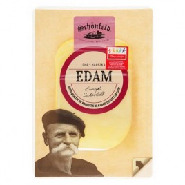 БЗМЖ Сыр Эдам 45% 125г нарезка Шонфелд