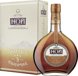 Коньяк"Ной Араспел"3* 40% п/у 0,5л