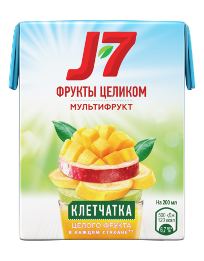 Сок J7 апельсин 0,2л