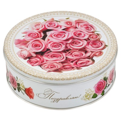 Датское Печенье "Розовый этюд"ж/б 400гр.