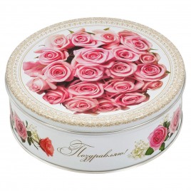 Датское Печенье "Розовый этюд"ж/б 400гр.