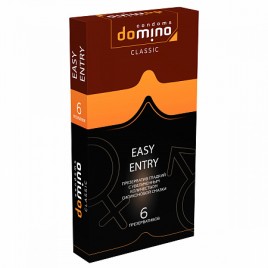 Презервативы Domino Easy Entry гладкие 6шт