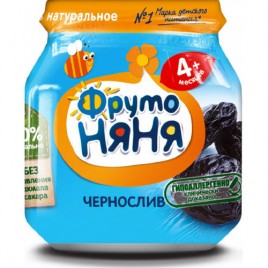 Пюре ФрутоНяня чернослив 100г