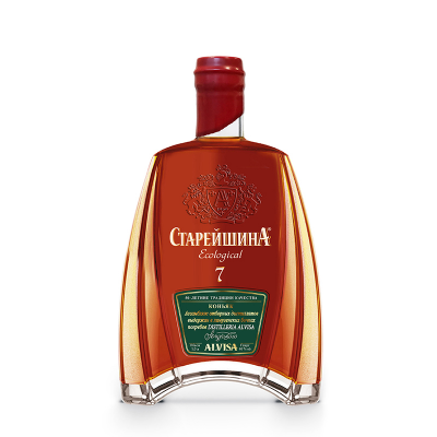 Коньяк"Старейшина"КВ 7л.выдерж 40% 1л.