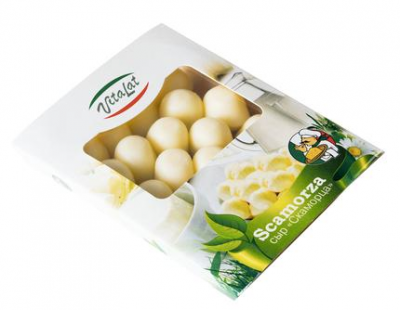 БЗМЖ Сыр"Скаморца"40% Vitalat 130г Боровские сыры