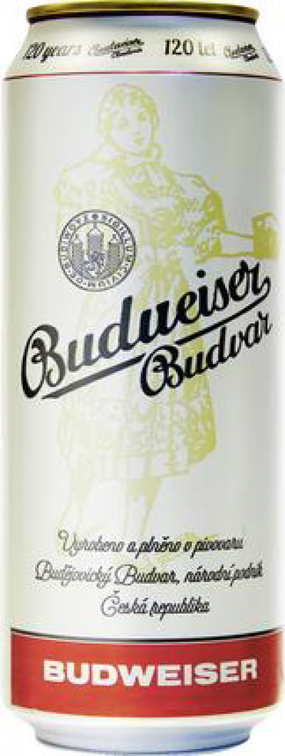 Пиво Будвайзер 5% 0,5 л. ж/б.