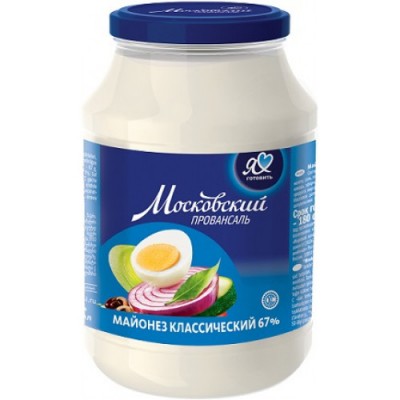 Майонез МЖК Провансаль класс. 67% 450мл ст/б