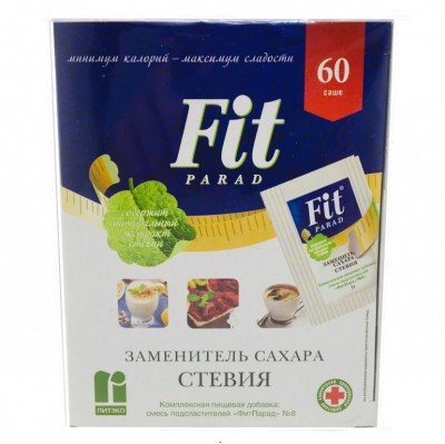 Заменитель сахара ФитПарад №8 60 саше