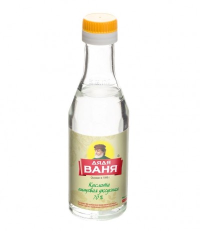 Кислота уксусная пищ. Дядя Ваня 70% 180г