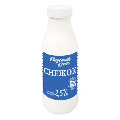 БЗМЖ Снежок Вкусный день 2,5% 400г.бут.