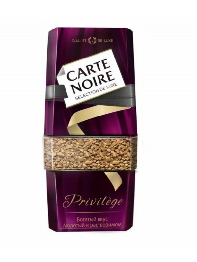 Кофе Карт Нуар Привилегия 95г ст/б