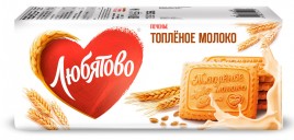 Печенье "Любятово" сахарное Топленое Молоко 356г