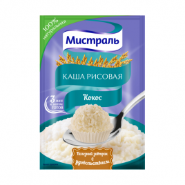 Мистраль Каша рисовая Кокос 30г